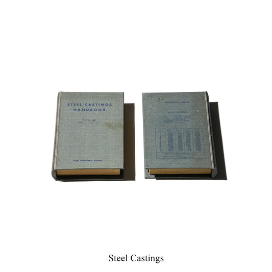 Empty Book - Steel Castings (Blue)