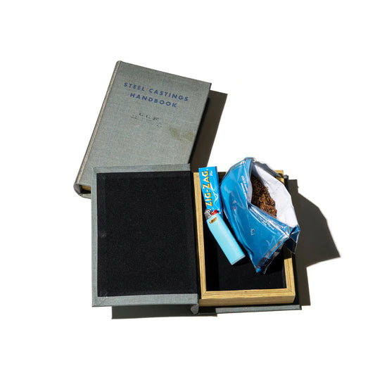 Empty Book - Steel Castings (Blue)