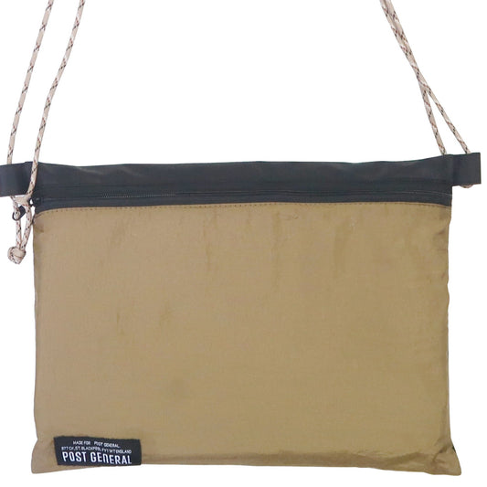 Ground Sheet & Sacoche Set (Beige/Black)