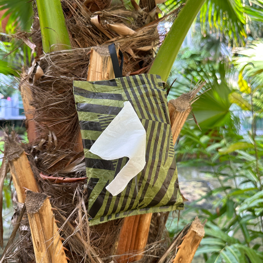 Travel Tissue Holder Dazzle Camo