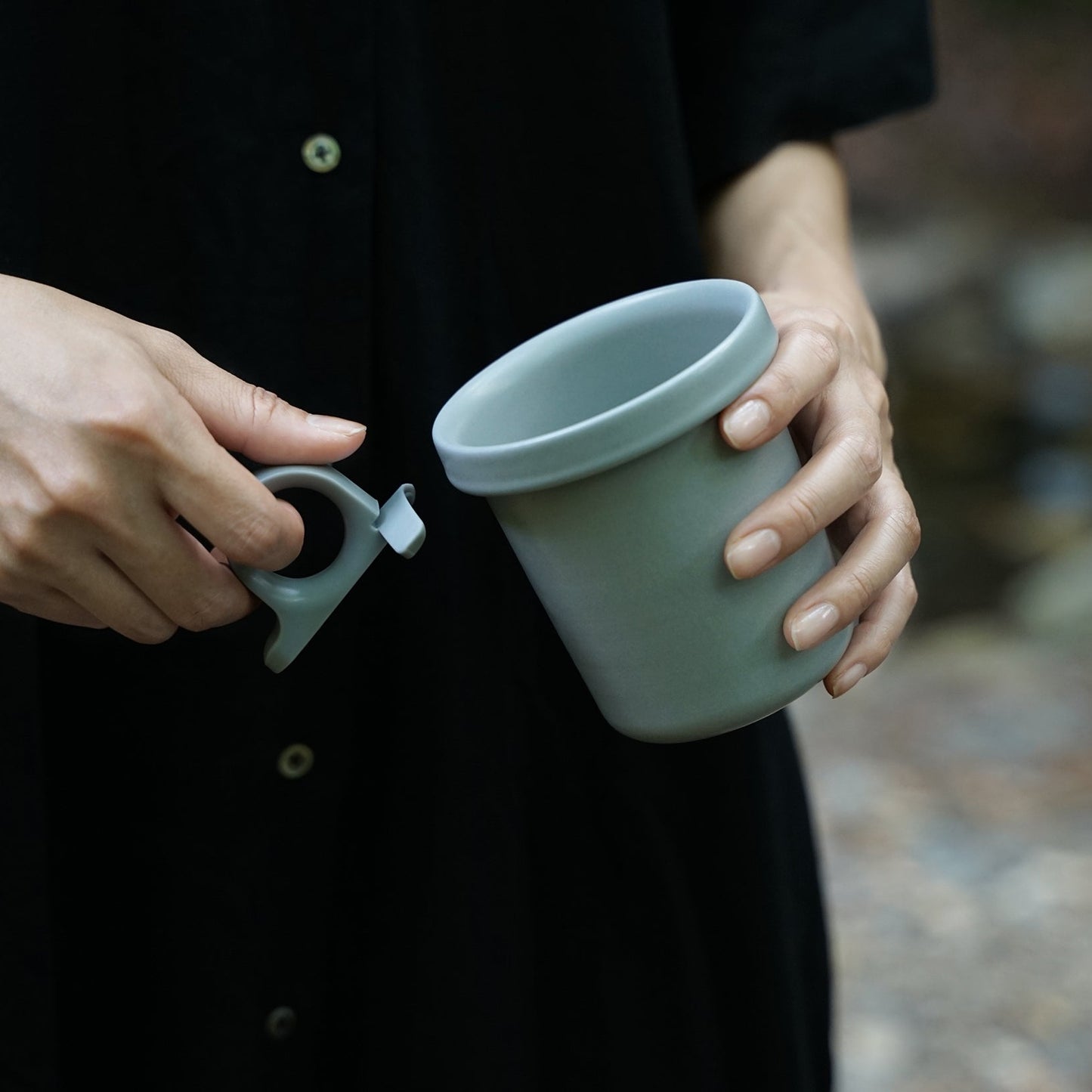 Enamel Hook Mug 360ml