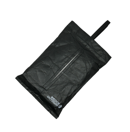 Travel Tissue Holder Black